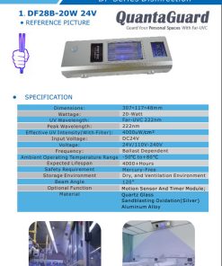 1a-quantaguard-Far-UV-Lamps-DF28B-20W-24V-Far-UVC-DF15B-5W-24v-Far-UVC-Excimer-222nm