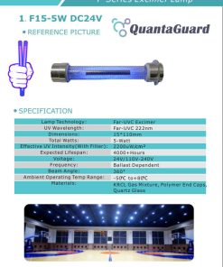 4a-quantaguard-Far-UV-Excimer-Lamp-F15-5W-DC-24V-Far-UV-BulbFar-UVC-Excimer-Lamp-F19-15W-DC24V-Far-UVC-Excimer-222nm-bulbs