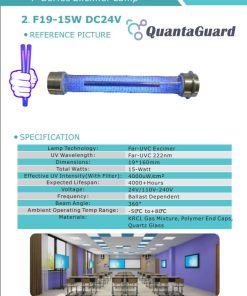 4b-quantaguard-Far-UV-Excimer-Lamp-F15-5W-DC-24V-Far-UV-BulbFar-UVC-Excimer-Lamp-F19-15W-DC24V-Far-UVC-Excimer-222nm-bulbs