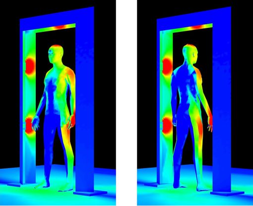 Far-uv-gate-front-Designing-far-UV-C-Germicidal-System-QuantaHall-Far-UV-Entry-Containment-Corridor-Far-UVC-Light-Decontamination-Passageway