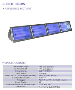 100w-krcl-excimer-module-filtered-222nm-peak-far-uvc-ap-uvgi-100-watt-far-uv