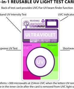 6-in-1 REUSABLE UV LIGHT TEST CARD